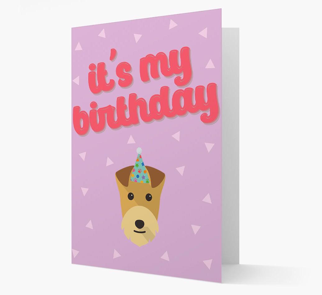 'It's my Birthday' Card with {breedFullName} Icon