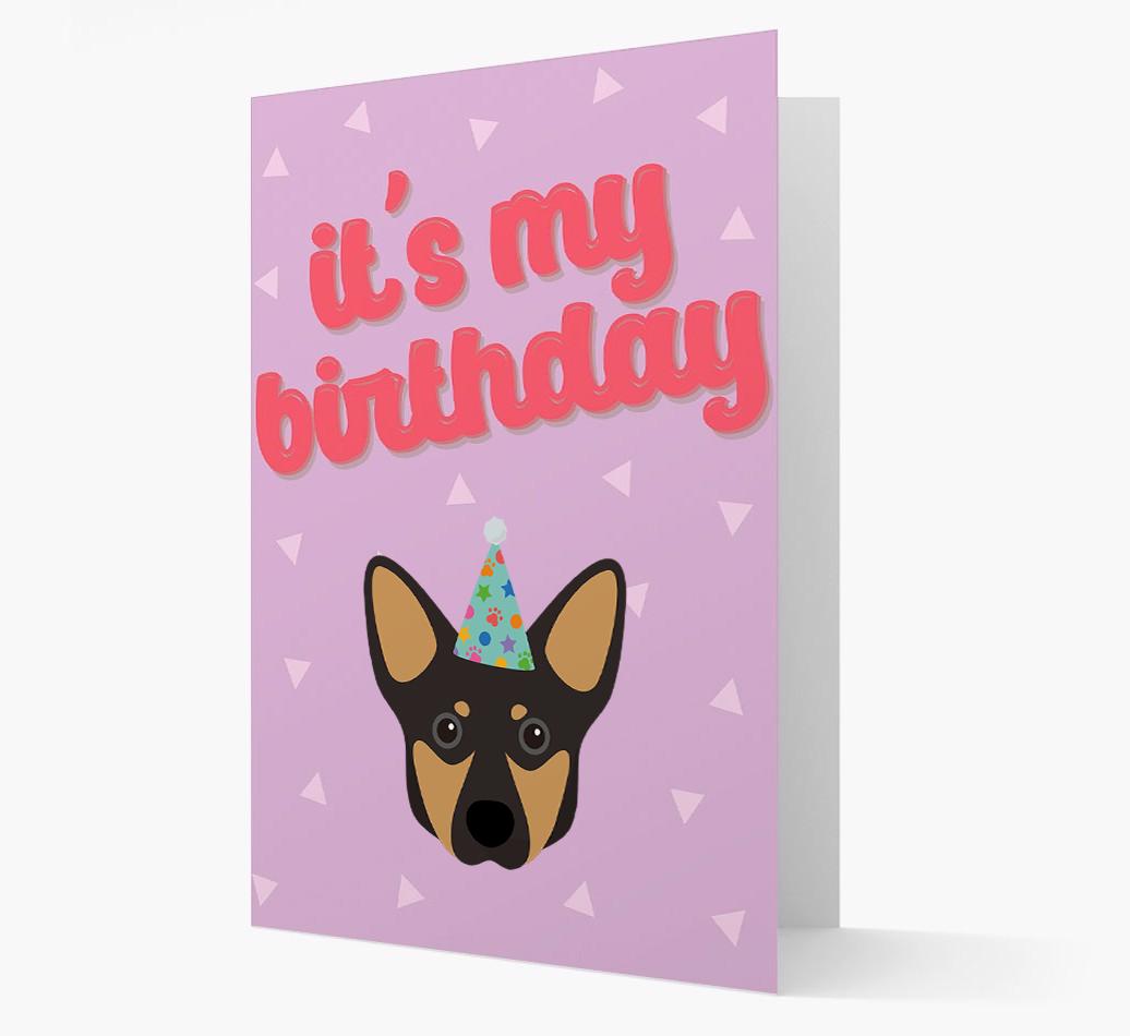 'It's my Birthday' Card with {breedFullName} Icon