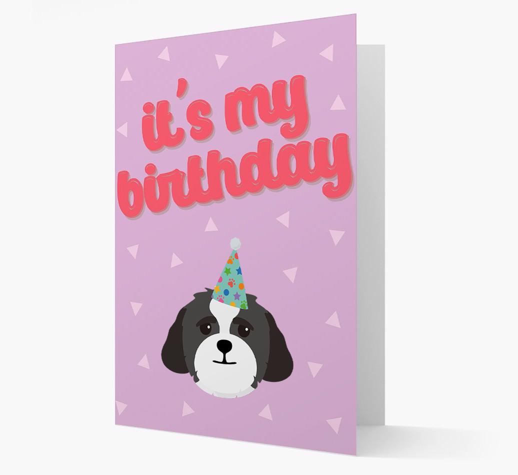 'It's my Birthday' Card with {breedFullName} Icon