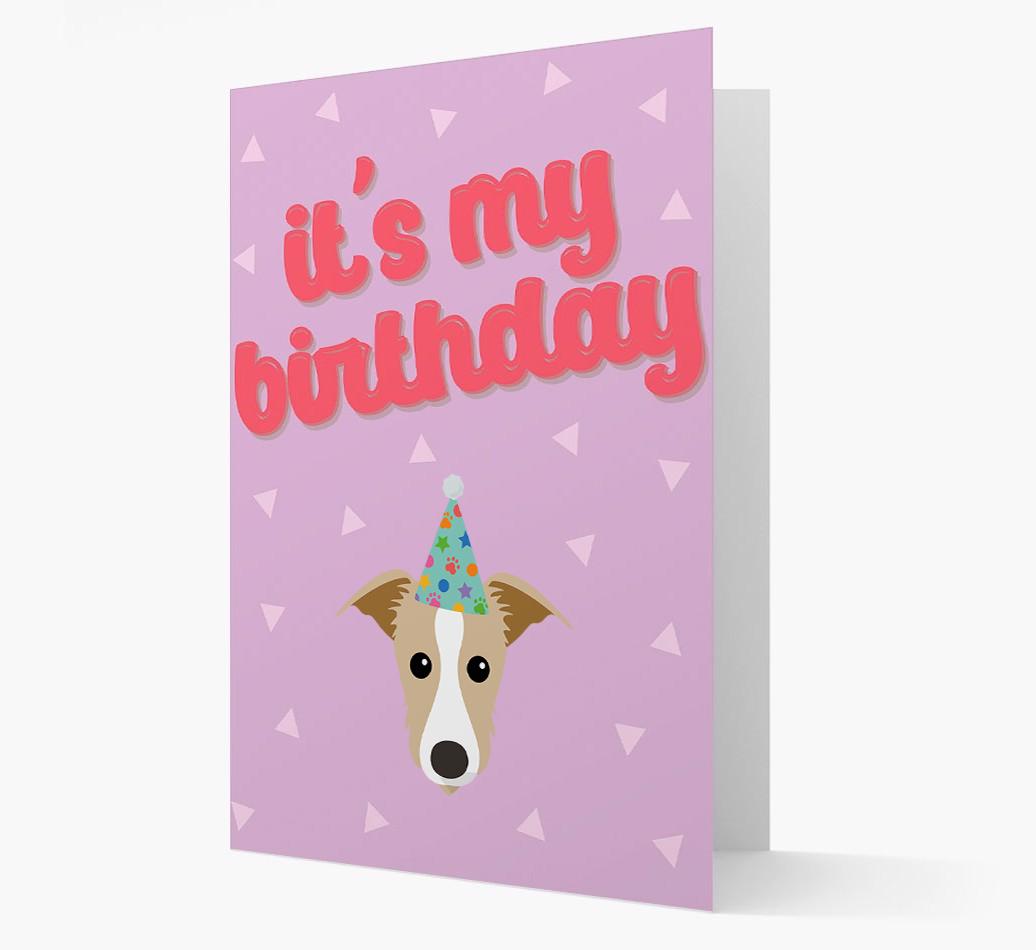 'It's my Birthday' Card with {breedFullName} Icon