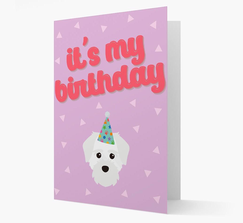 'It's my Birthday' Card with {breedFullName} Icon