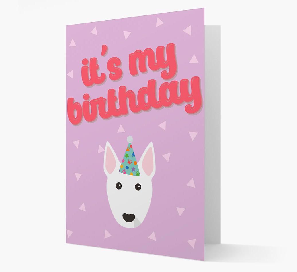 'It's my Birthday' Card with {breedFullName} Icon