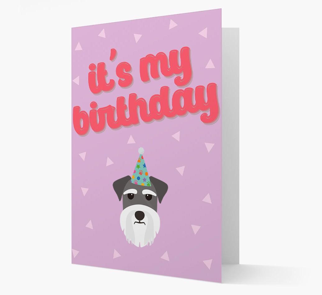 'It's my Birthday' Card with {breedFullName} Icon