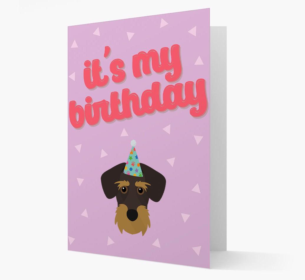 'It's my Birthday' Card with {breedFullName} Icon