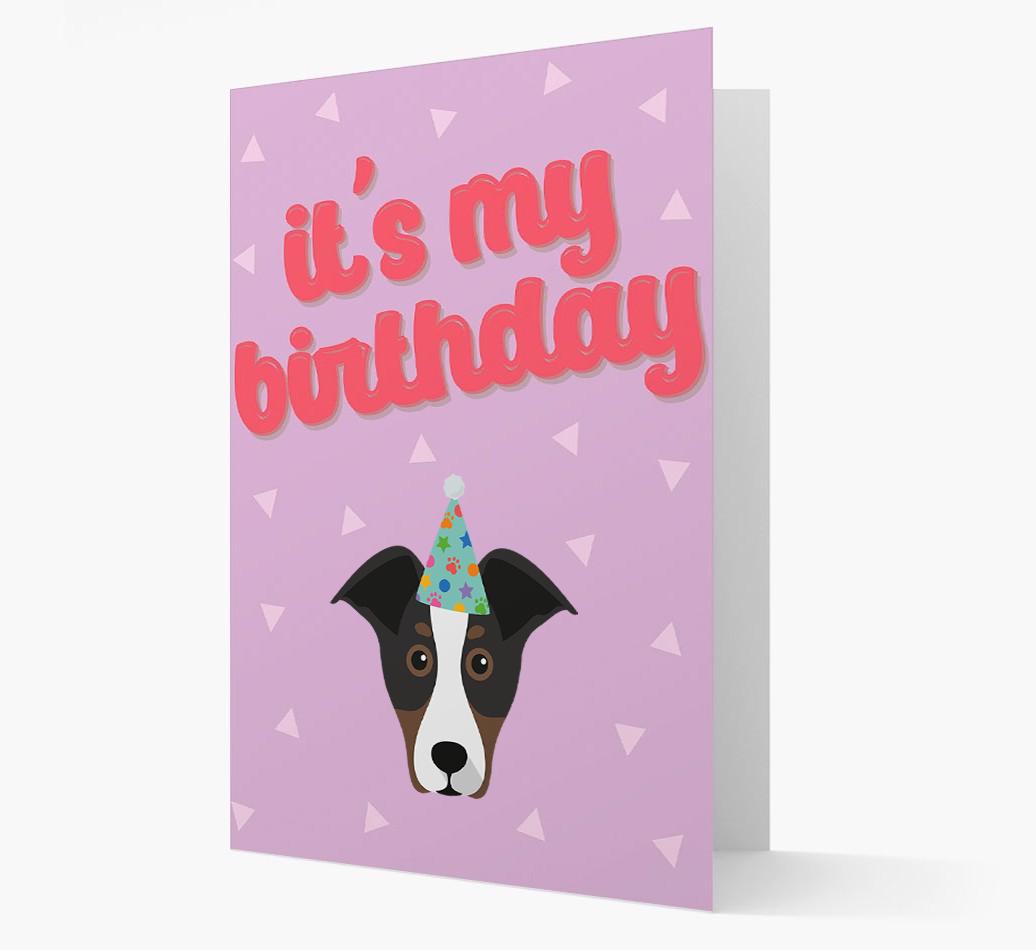 'It's my Birthday' Card with {breedFullName} Icon