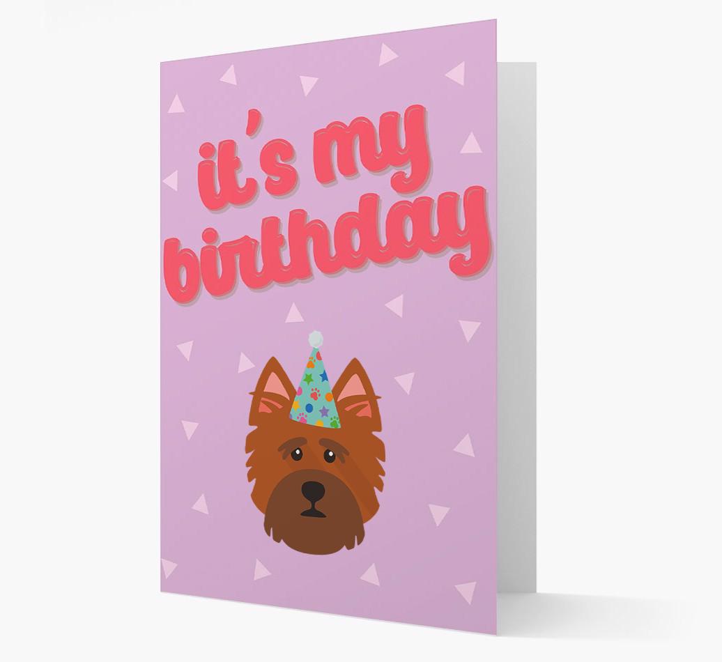 'It's my Birthday' Card with {breedFullName} Icon