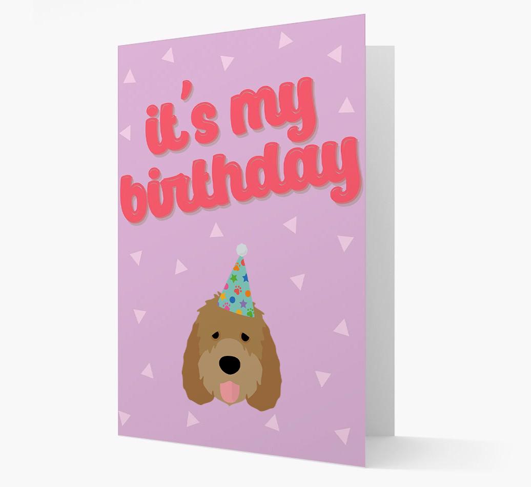 'It's my Birthday' Card with {breedFullName} Icon