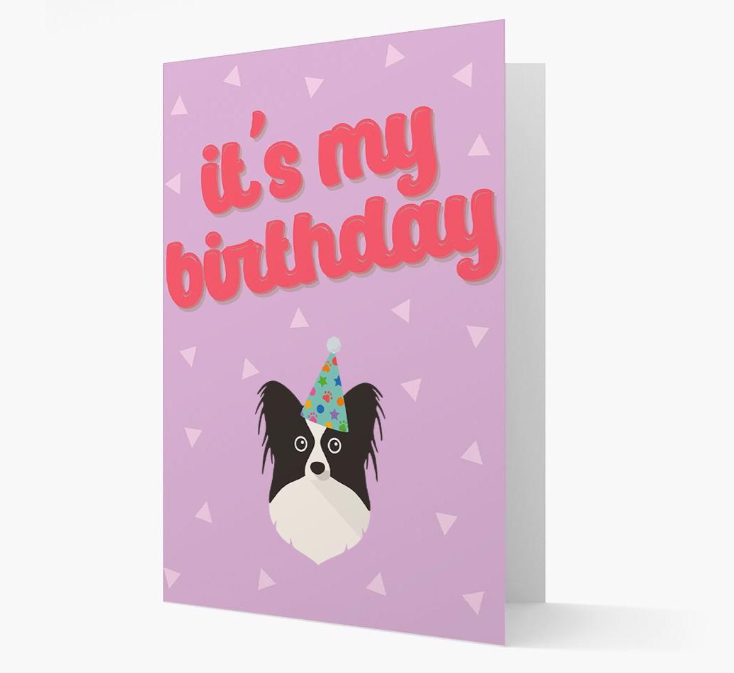 'It's my Birthday' Card with {breedFullName} Icon