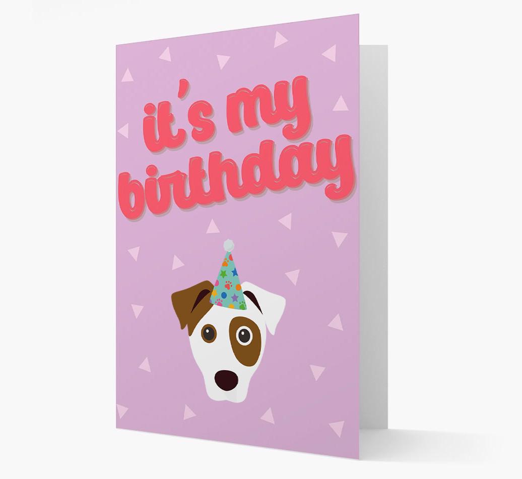 'It's my Birthday' Card with {breedFullName} Icon