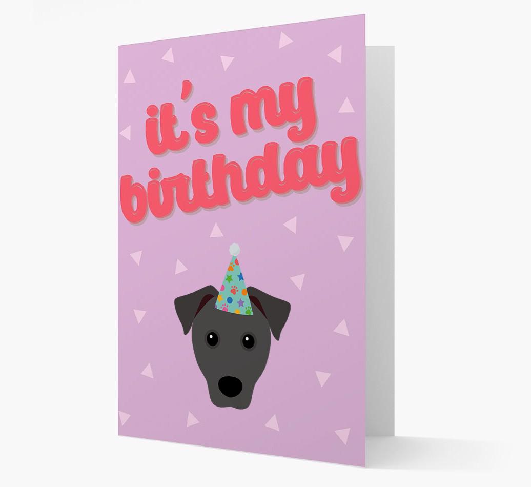 'It's my Birthday' Card with {breedFullName} Icon