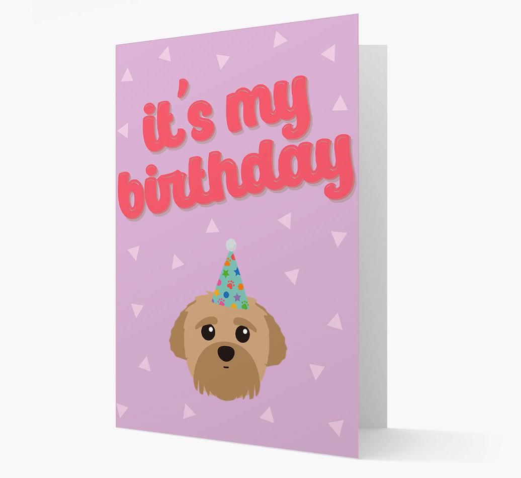 'It's my Birthday' Card with {breedFullName} Icon