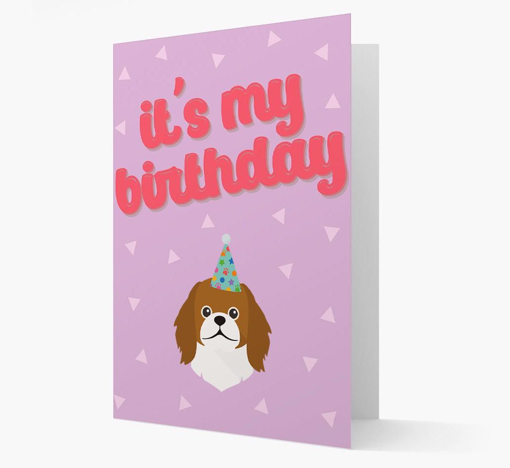 'It's my Birthday' Card with {breedFullName} Icon