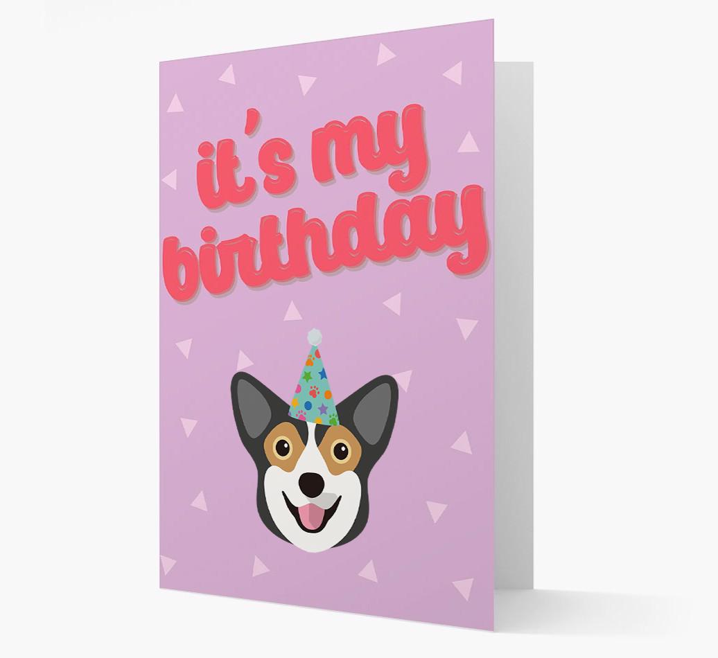 'It's my Birthday' Card with {breedFullName} Icon