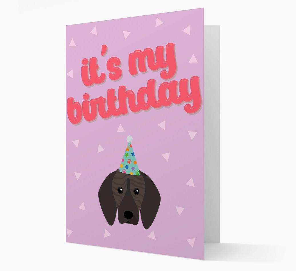 'It's my Birthday' Card with {breedFullName} Icon