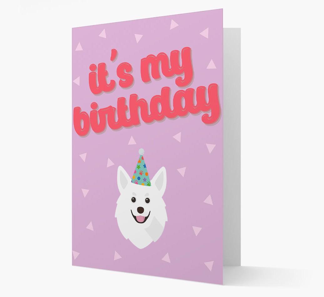 'It's my Birthday' Card with {breedFullName} Icon
