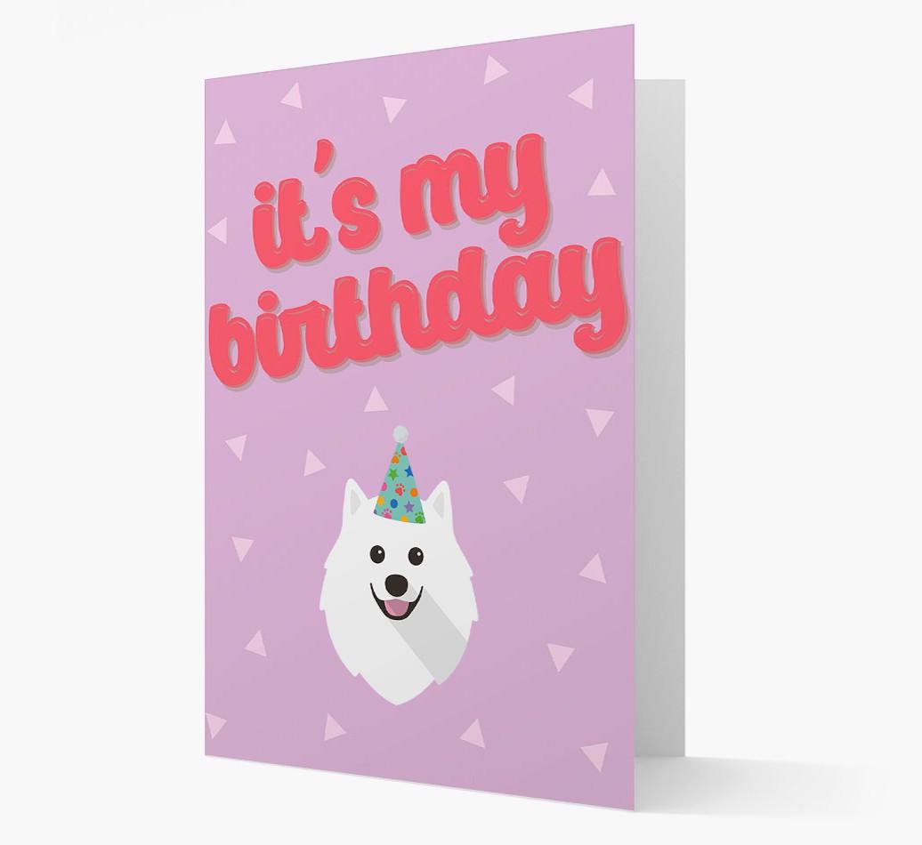 'It's my Birthday' Card with {breedFullName} Icon