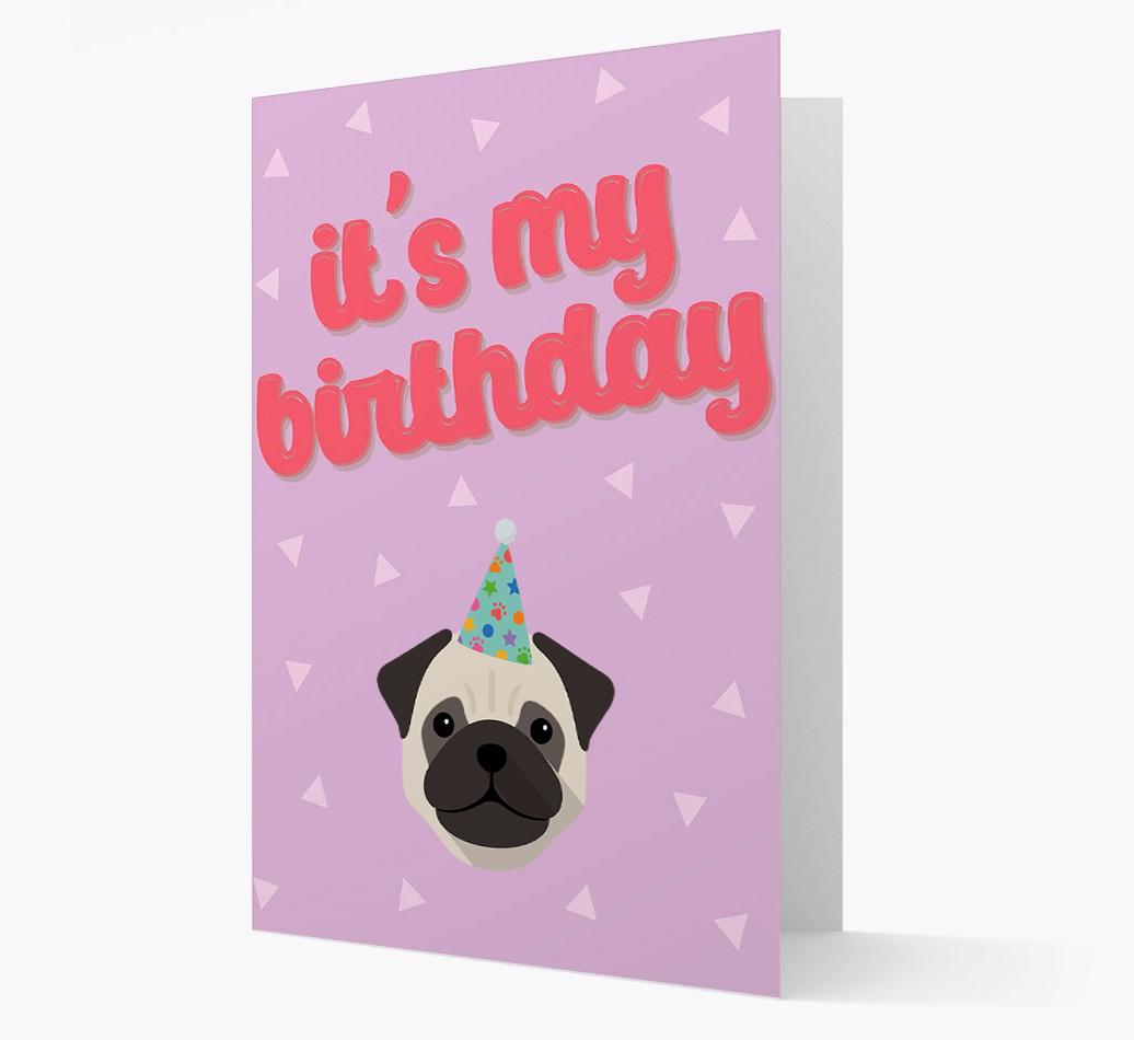 'It's my Birthday' Card with {breedFullName} Icon