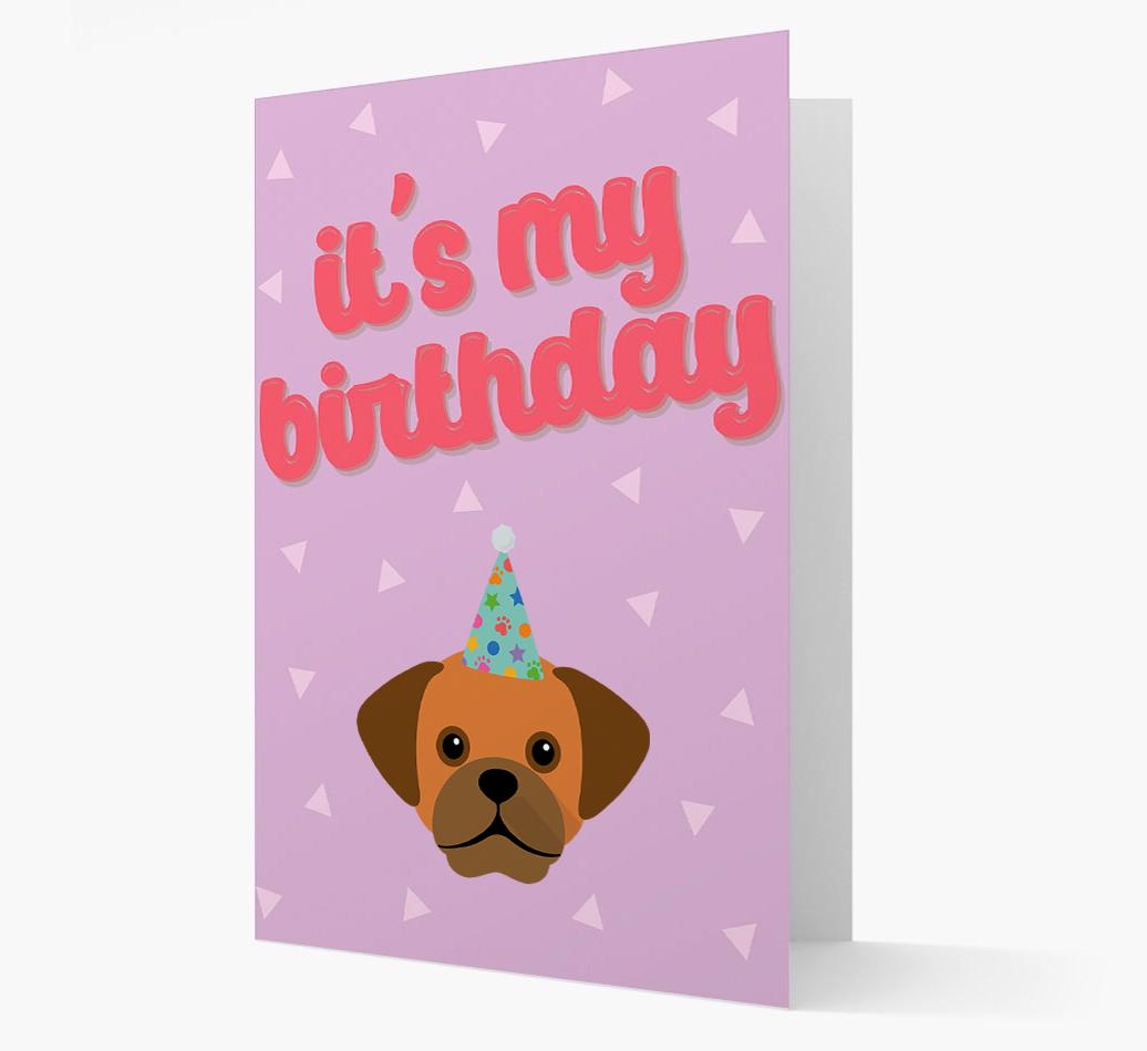 'It's my Birthday' Card with {breedFullName} Icon