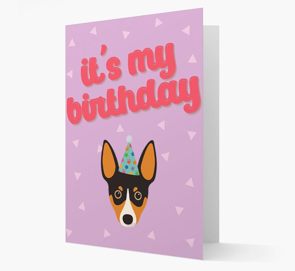 'It's my Birthday' Card with {breedFullName} Icon