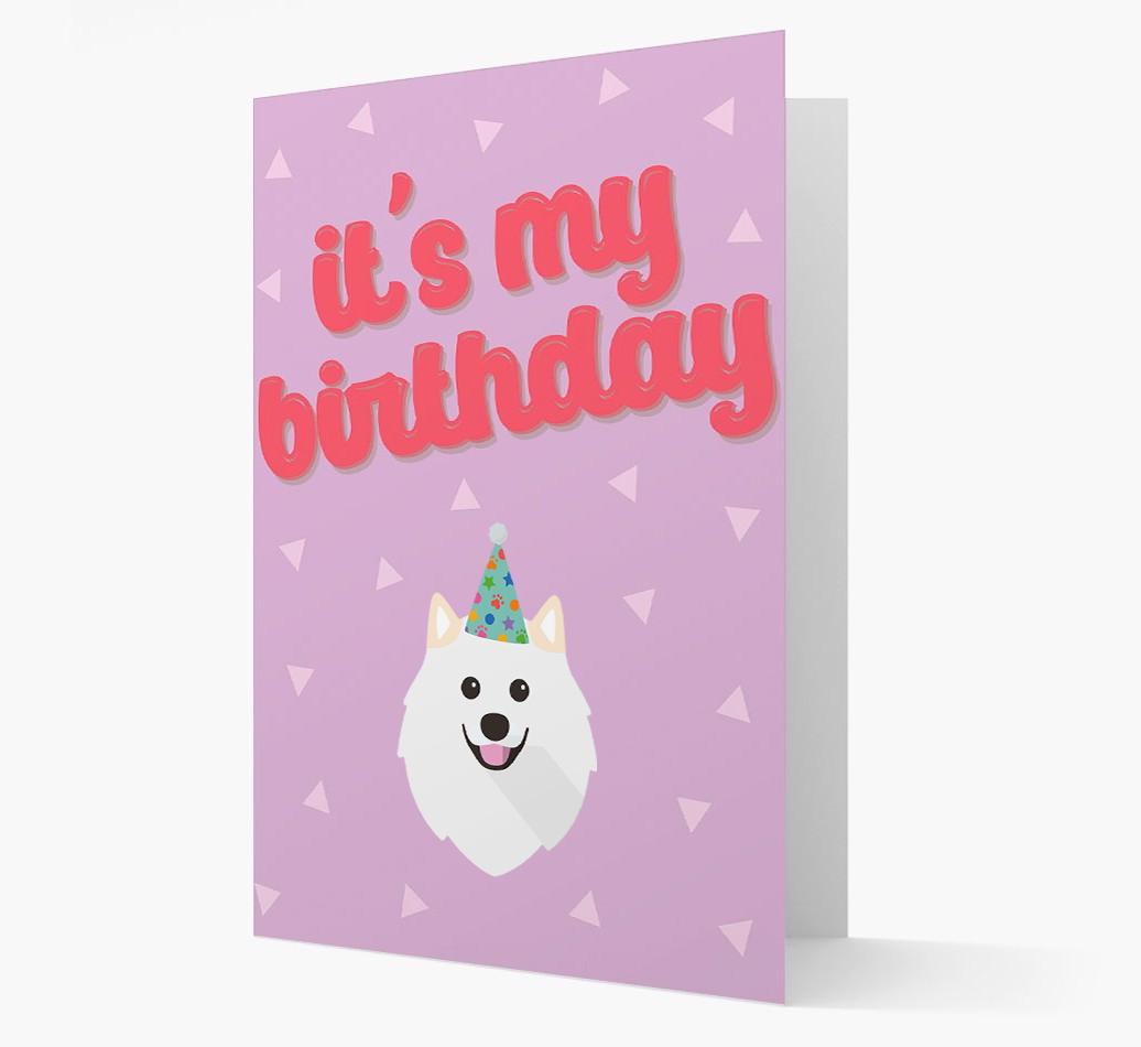 'It's my Birthday' Card with {breedFullName} Icon