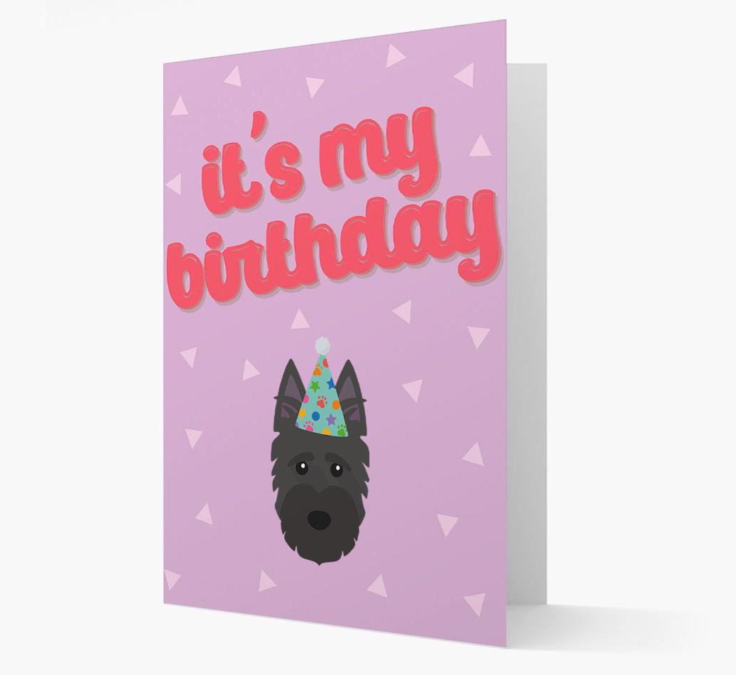 'It's my Birthday' Card with {breedFullName} Icon