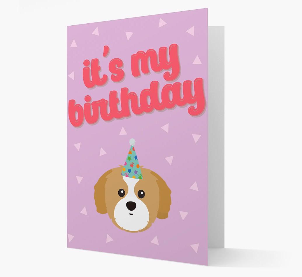 'It's my Birthday' Card with {breedFullName} Icon