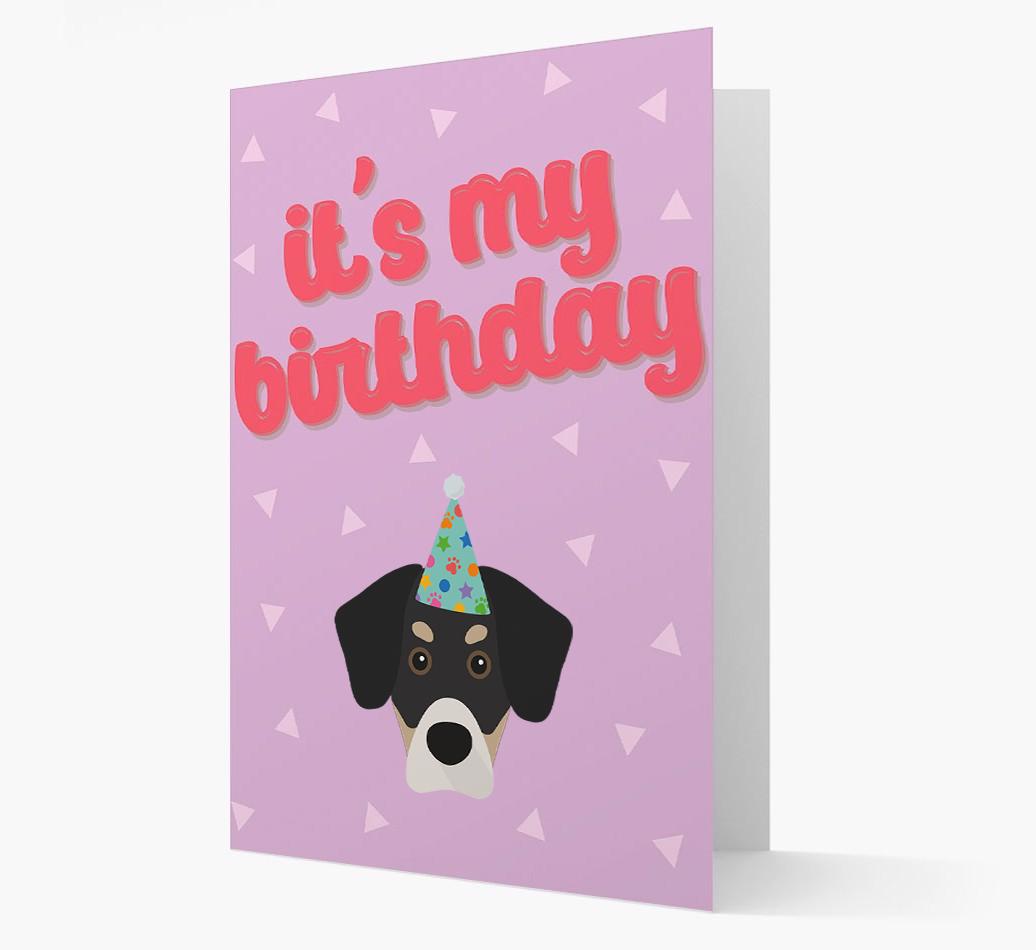 'It's my Birthday' Card with {breedFullName} Icon