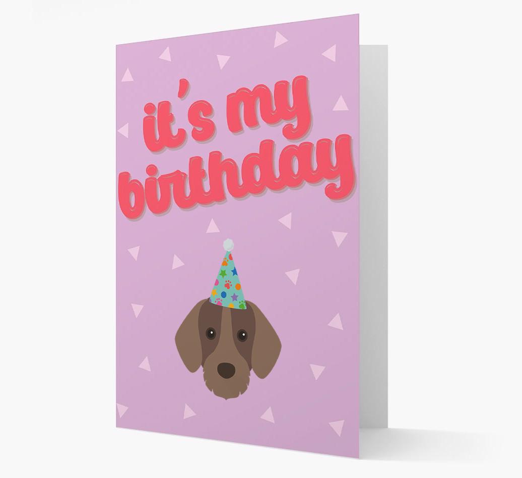 'It's my Birthday' Card with {breedFullName} Icon