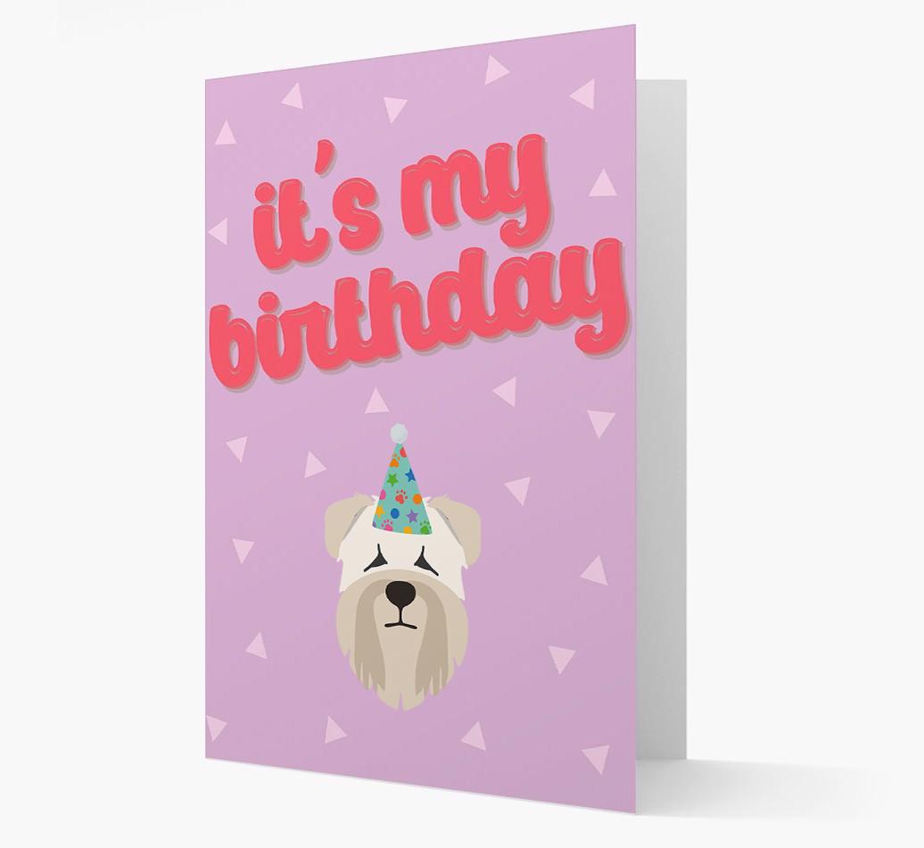 'It's my Birthday' Card with {breedFullName} Icon