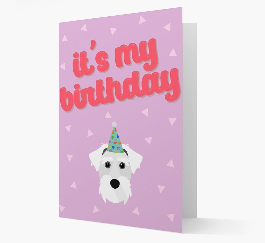 'It's my Birthday' Card with {breedFullName} Icon