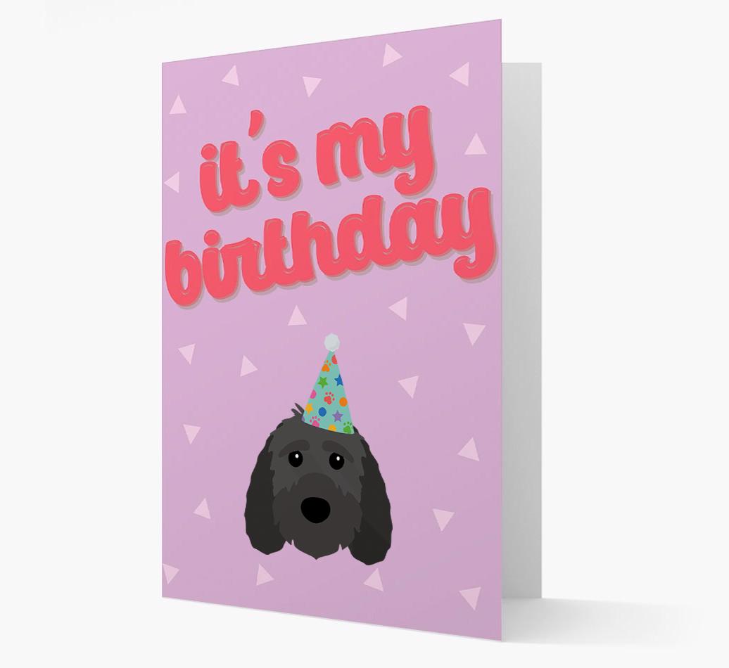 'It's my Birthday' Card with {breedFullName} Icon