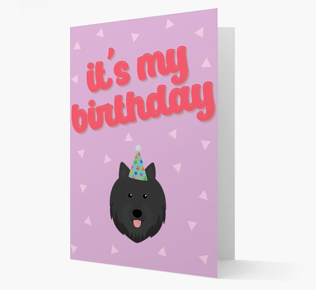 'It's my Birthday' Card with {breedFullName} Icon