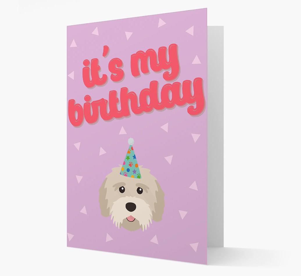 'It's my Birthday' Card with {breedFullName} Icon