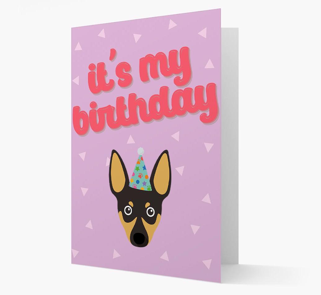 'It's my Birthday' Card with {breedFullName} Icon