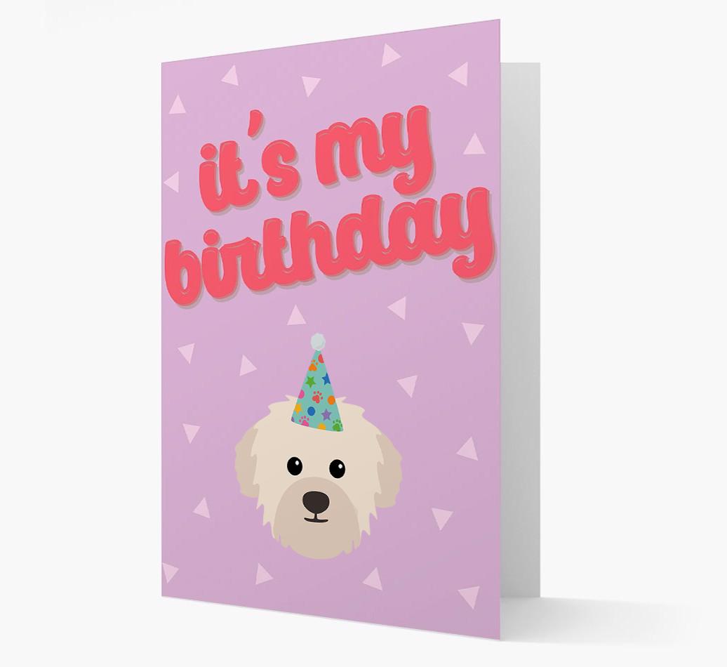 'It's my Birthday' Card with {breedFullName} Icon