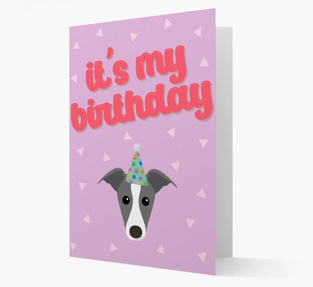 'It's my Birthday' Card with {breedFullName} Icon