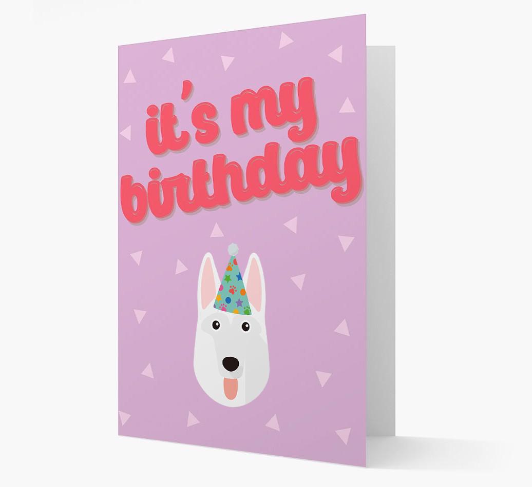 'It's my Birthday' Card with {breedFullName} Icon