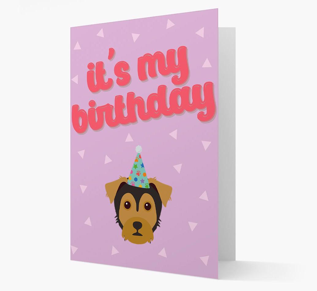 'It's my Birthday' Card with {breedFullName} Icon