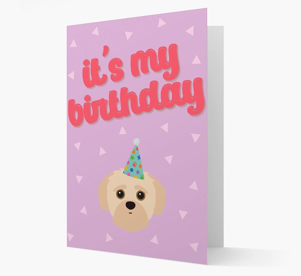 'It's my Birthday' Card with {breedFullName} Icon