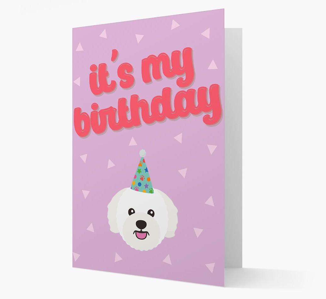 'It's my Birthday' Card with {breedFullName} Icon