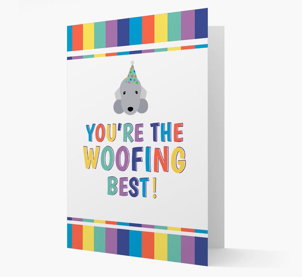 'You're the Woofing Best' Card with {breedFullName} Icon