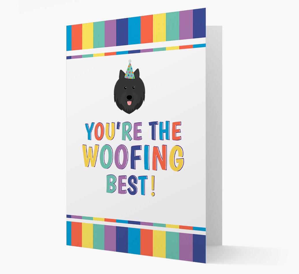 'You're the Woofing Best' Card with {breedFullName} Icon