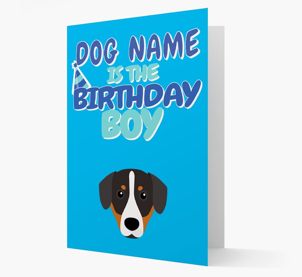 'Birthday Boy' Card with {breedFullName} Icon