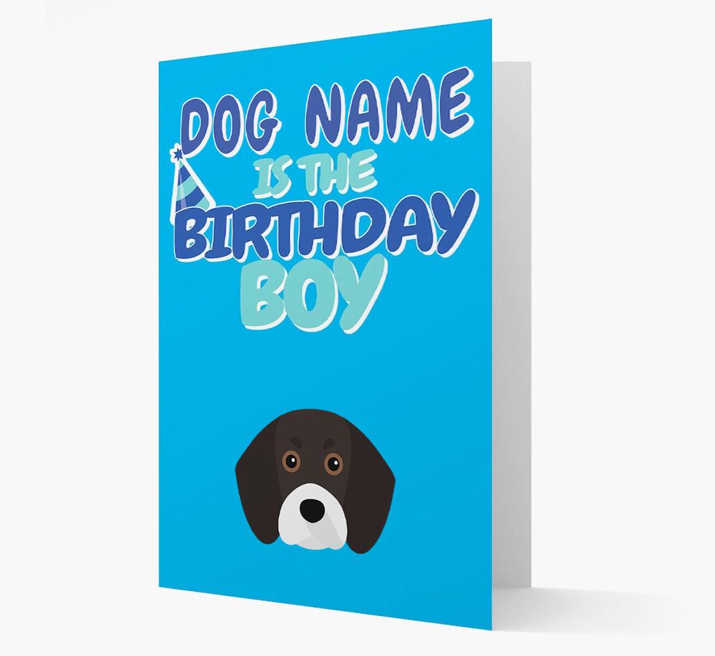 'Birthday Boy' Card with {breedFullName} Icon