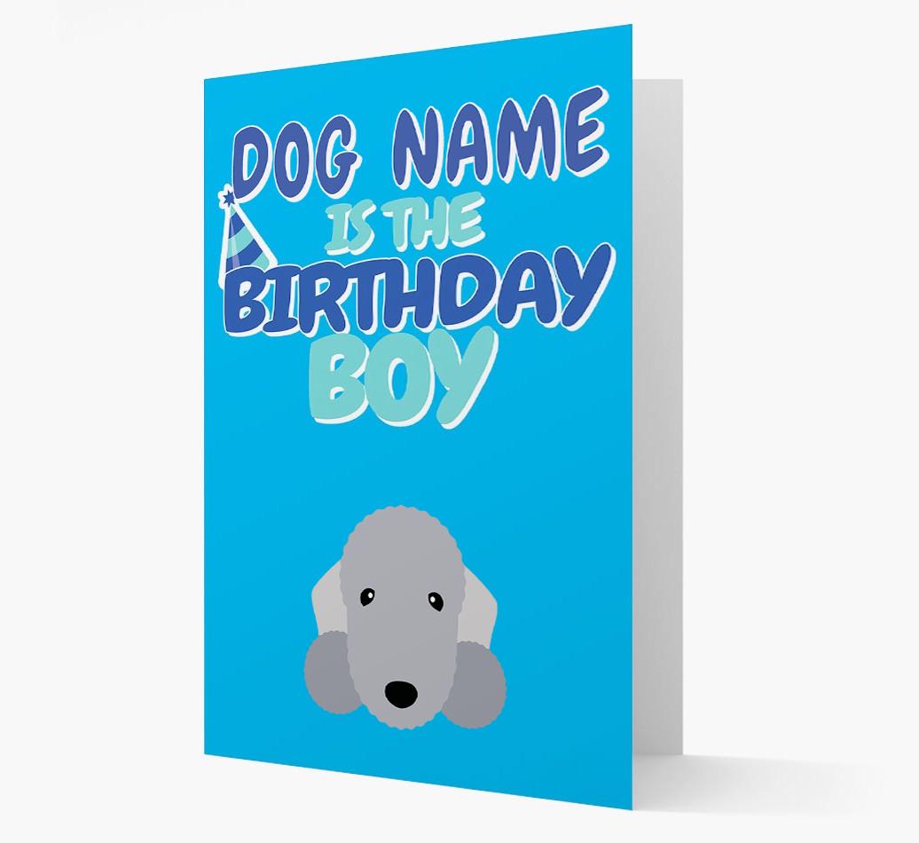 'Birthday Boy' Card with {breedFullName} Icon