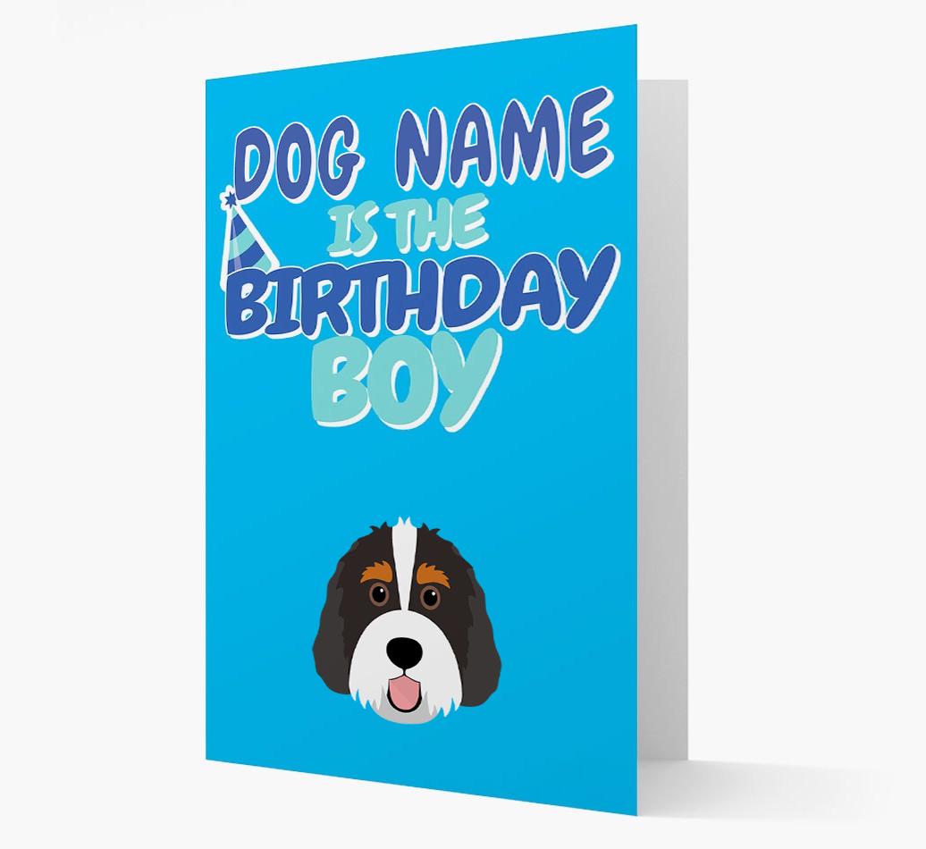 'Birthday Boy' Card with {breedFullName} Icon