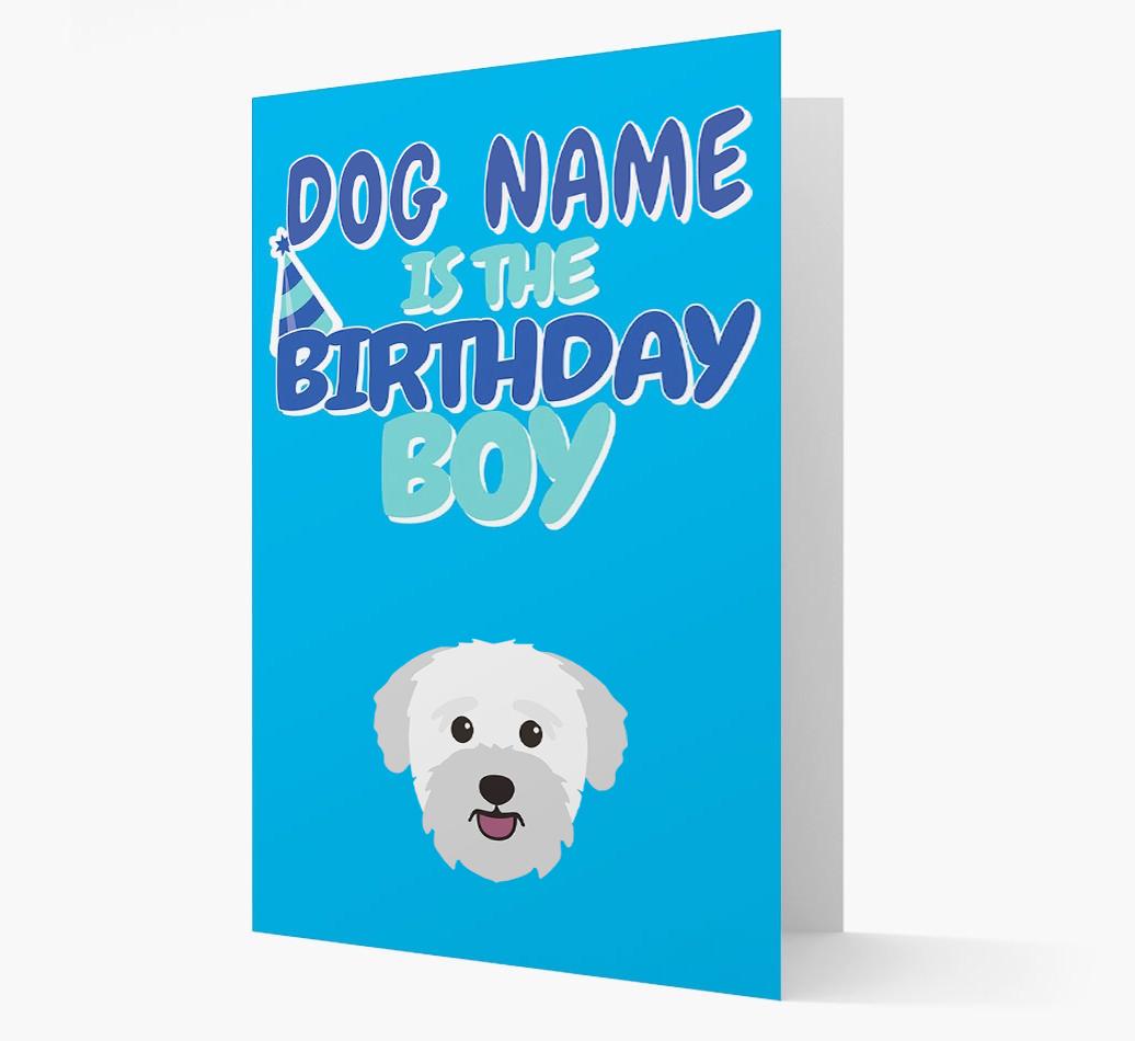 'Birthday Boy' Card with {breedFullName} Icon