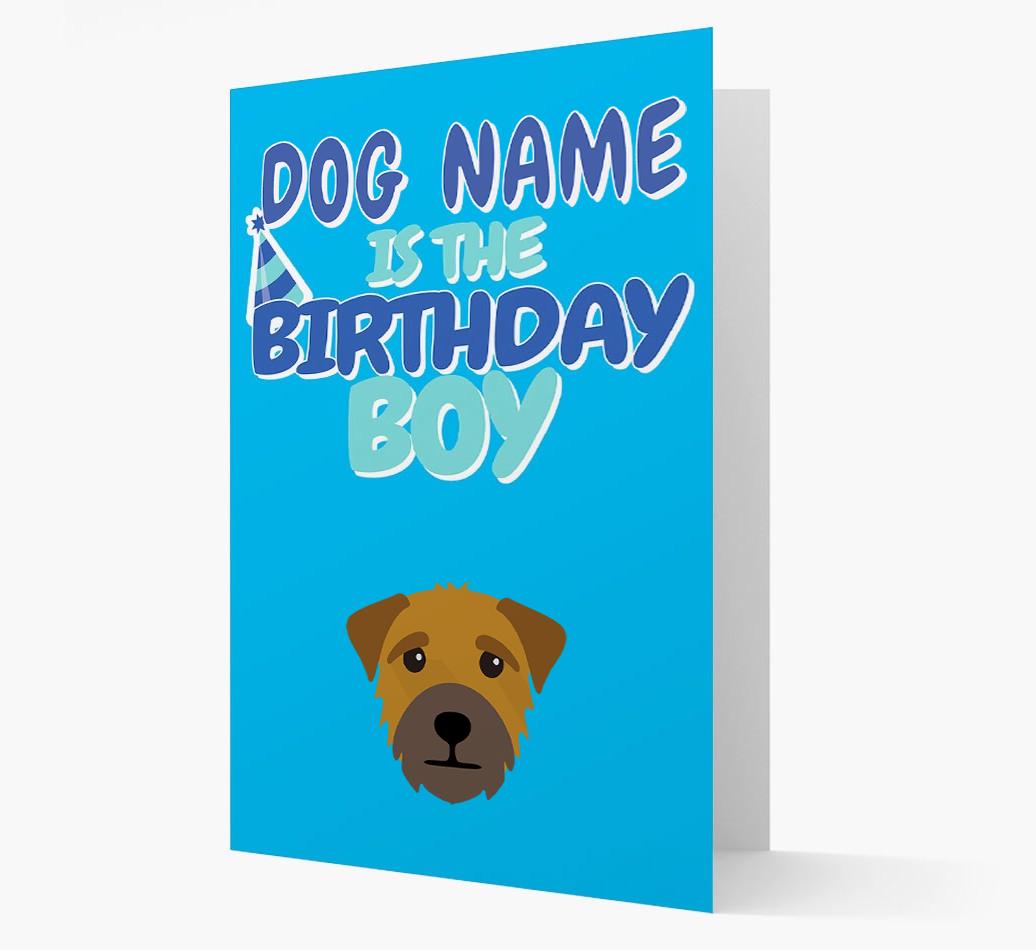 'Birthday Boy' Card with {breedFullName} Icon