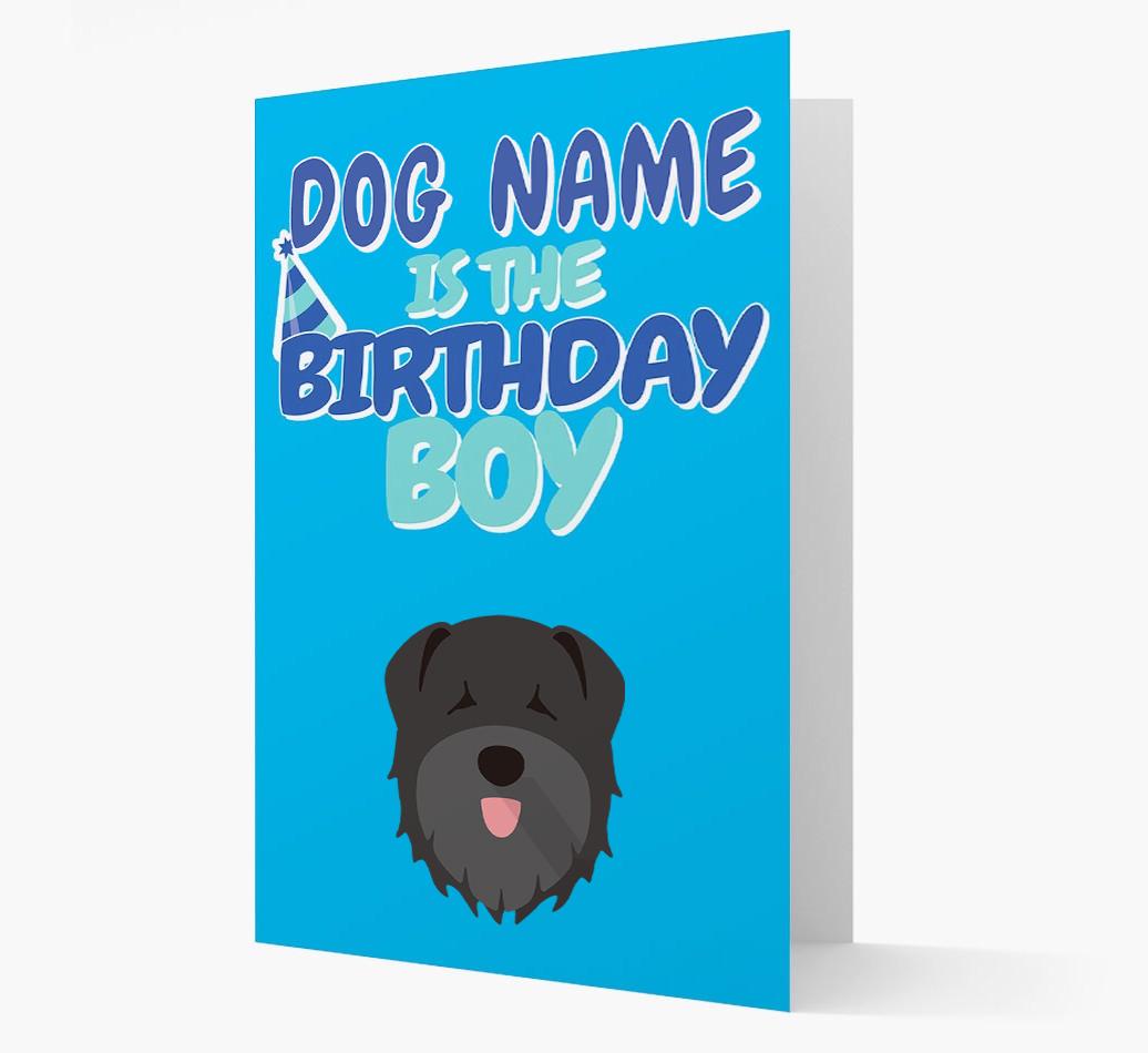 'Birthday Boy' Card with {breedFullName} Icon