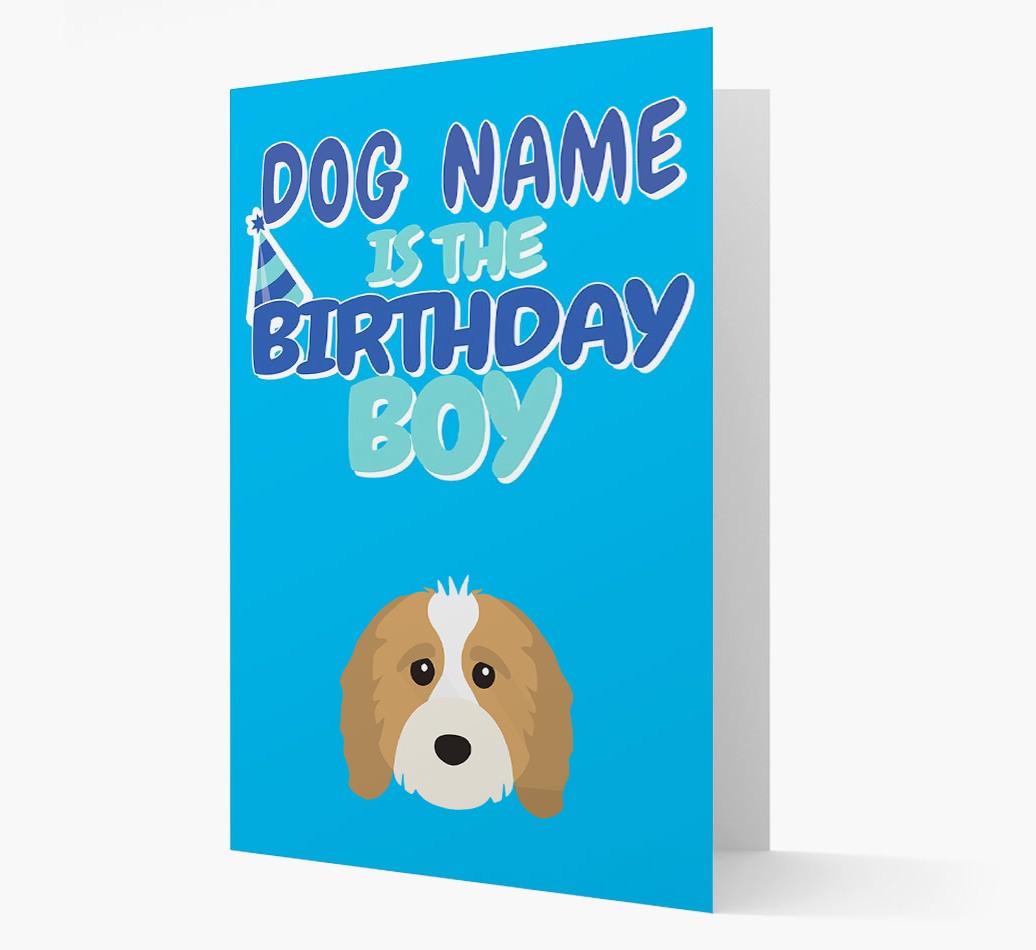 'Birthday Boy' Card with {breedFullName} Icon